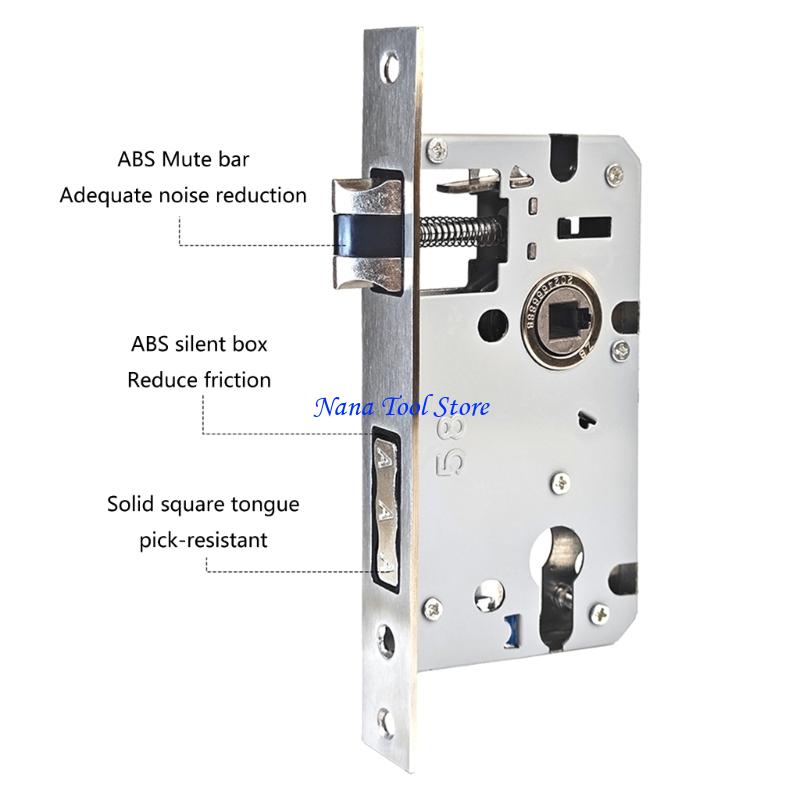 Home Security Locks For Doors - 31GJ Reliable Zinc Alloy Door Handle