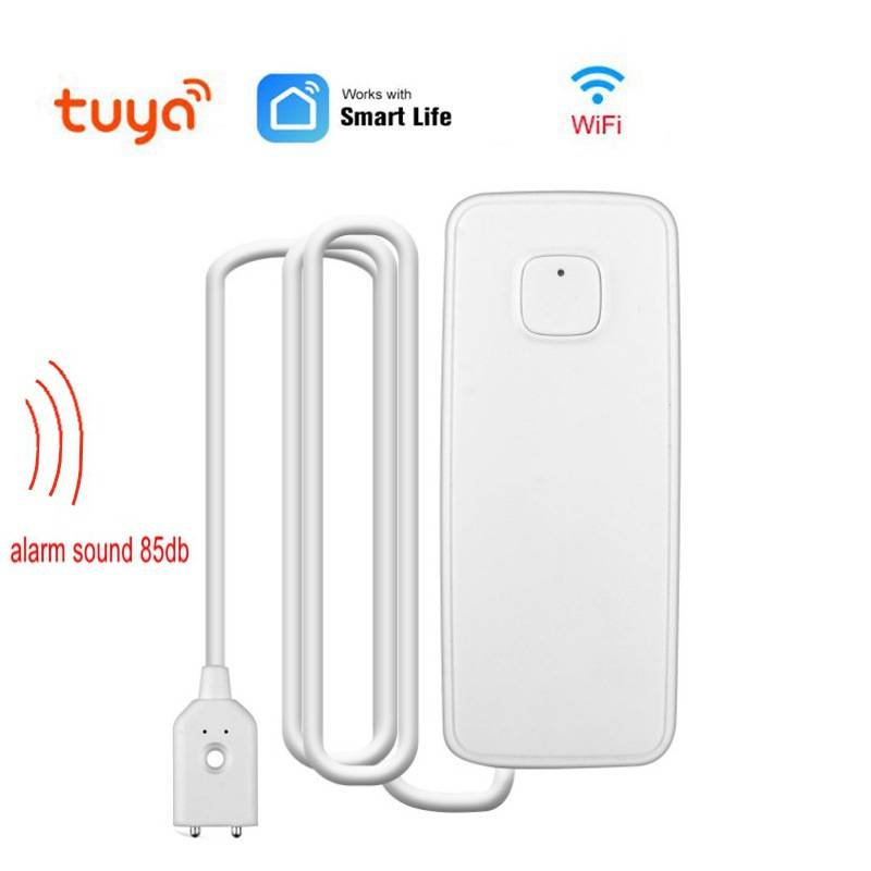 Home Security With Ai - Tuya WiFi Smart Water Leak Sensor