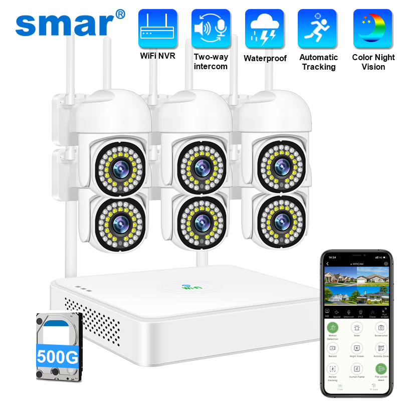 Home Security Guard - Smar 3MP Wireless CCTV Security Camera