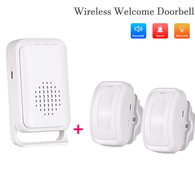 Home Security Equipment - Wireless Welcome Doorbell Home Shop Store