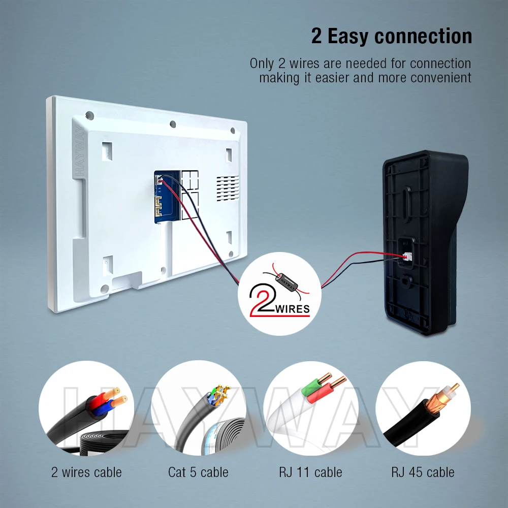 2 Wires Smart Home Tuya Wifi 1 - огляд і ціна Home Security Cameras Uk