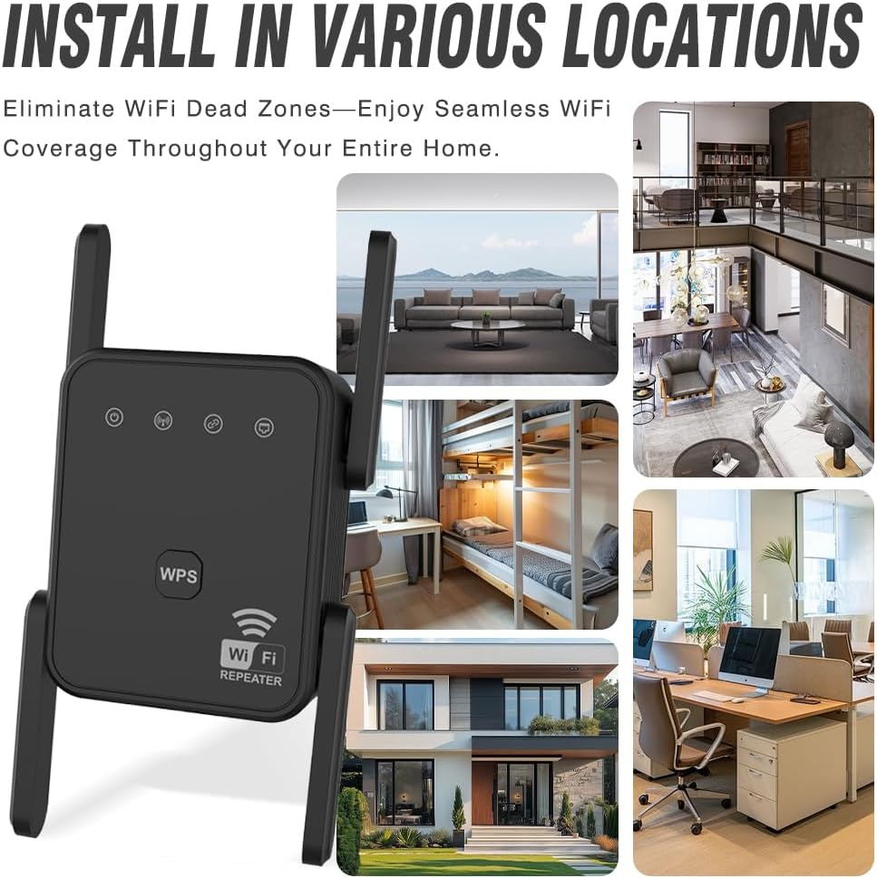 2026 New WiFi Repeater 300Mbps - огляд і ціна Home Security Network