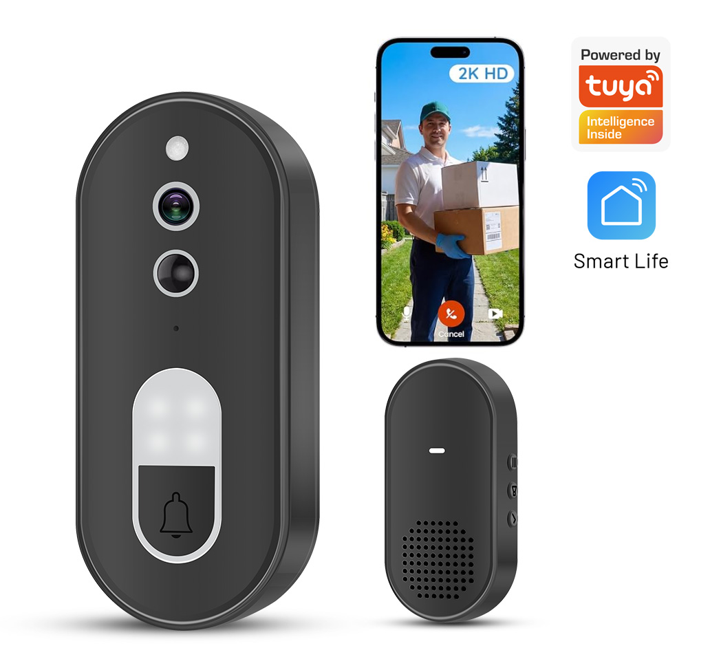 Tuya 1080P HD Wireless WiFi Vi - огляд і ціна Home Security Doorbell Camera
