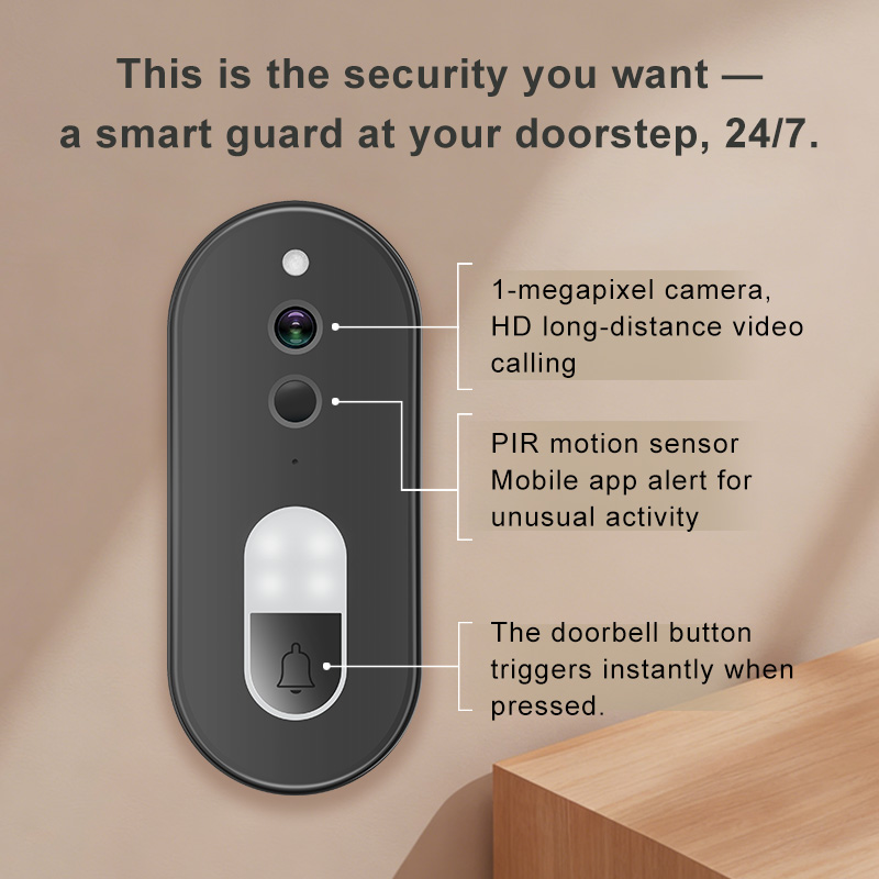 Tuya 1080P HD Wireless WiFi Vi - огляд і ціна Home Security Doorbell Camera