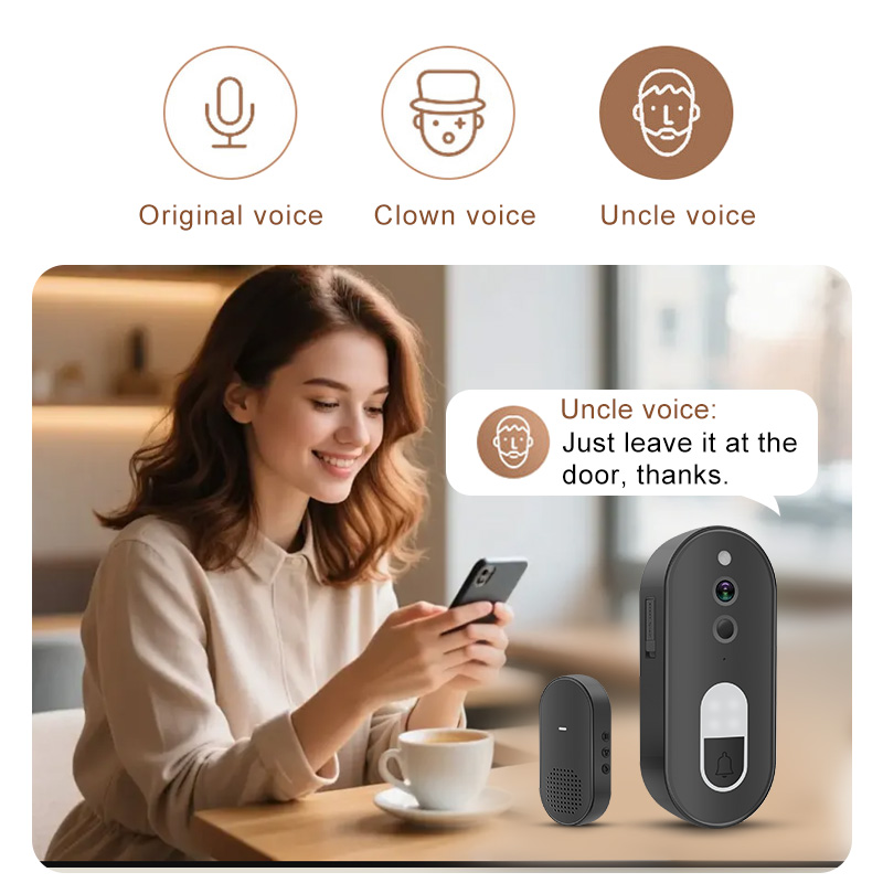 Tuya 1080P HD Wireless WiFi Vi - огляд і ціна Home Security Doorbell Camera