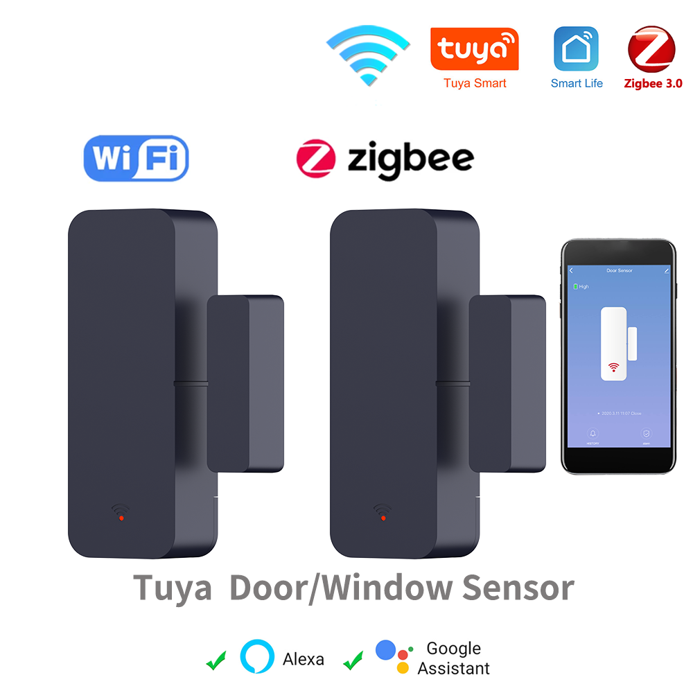 Tuya Zigbee Wifi Door Sensor W - огляд і ціна Home Security With Ai