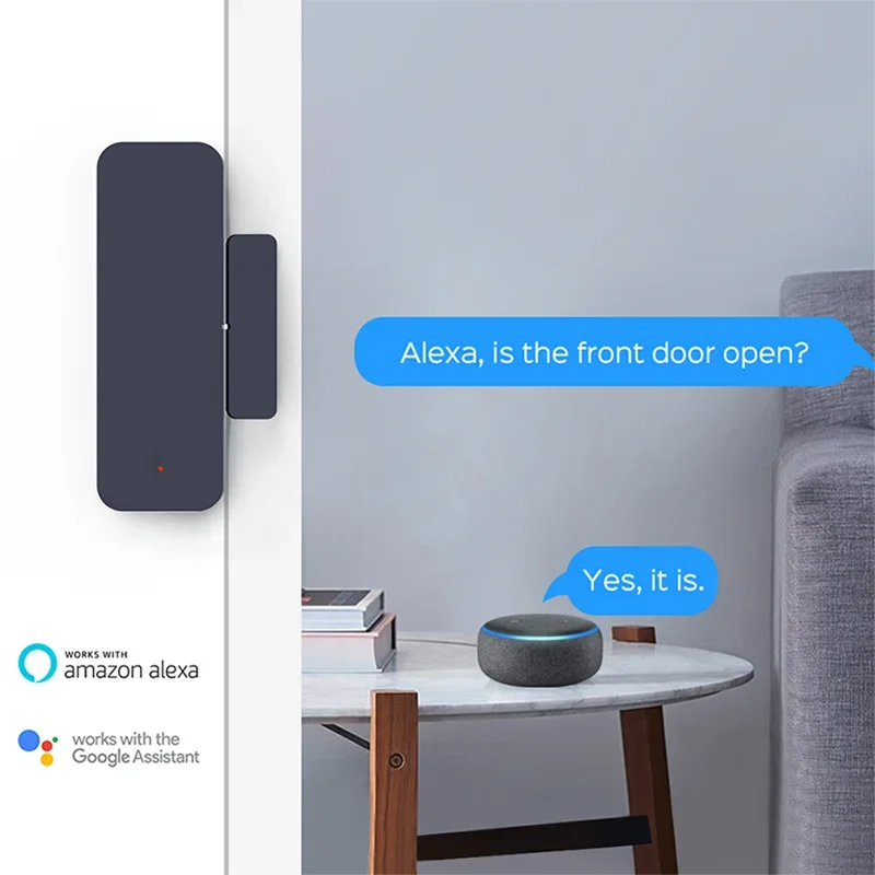 Tuya Zigbee Wifi Door Sensor W - огляд і ціна Home Security With Ai