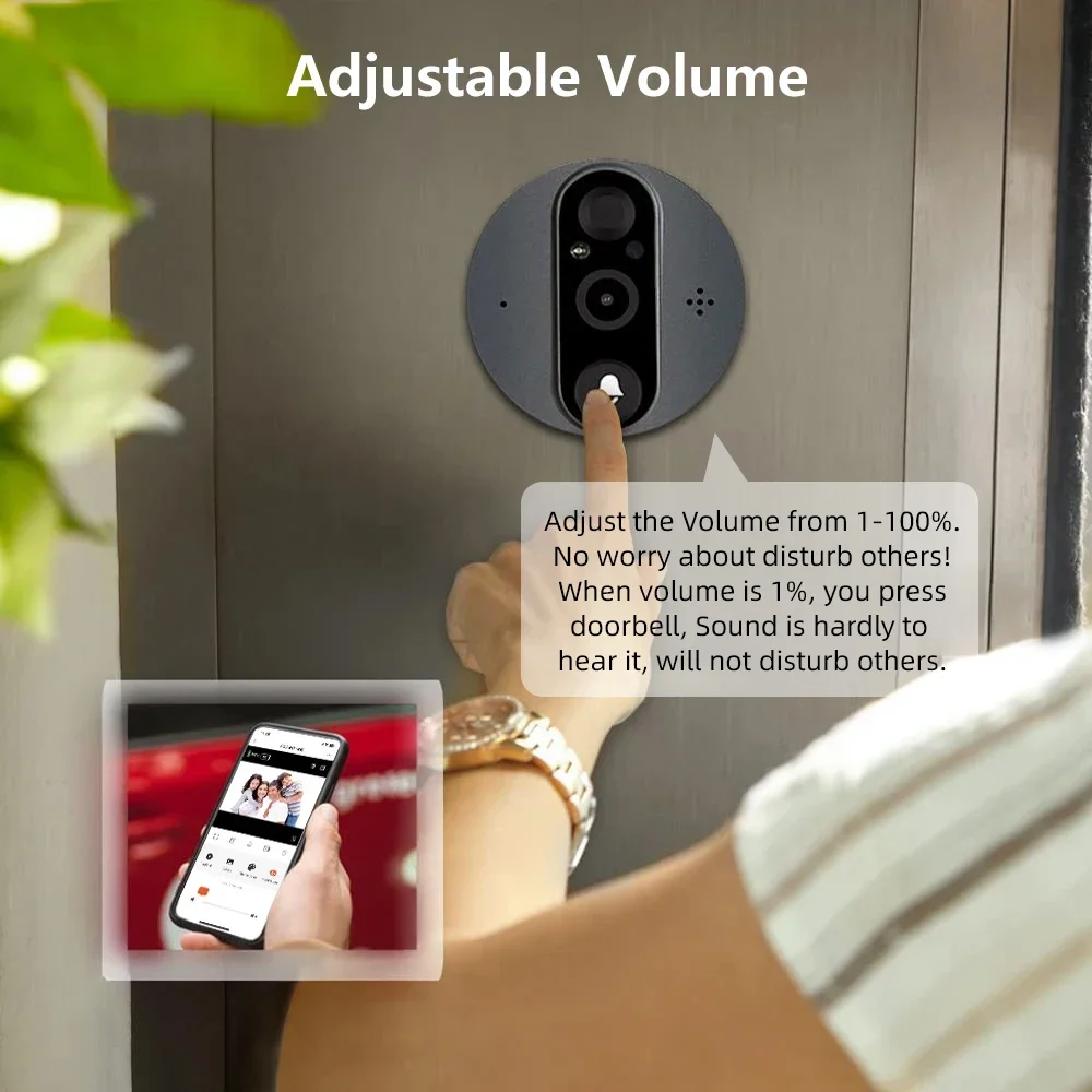 5MP Tuya Smart Life WiFi Video - огляд і ціна Home Security Doorbell Camera