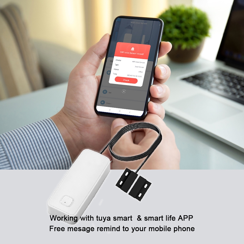 Smart Door Window Magnetic Det - огляд і ціна Home Security With Ai