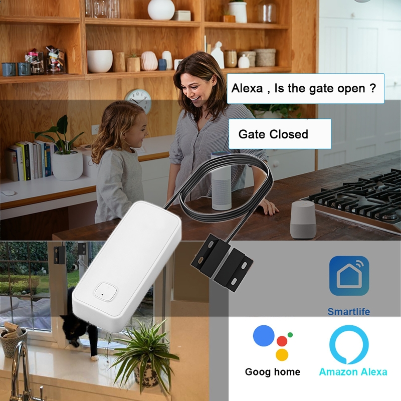 Smart Door Window Magnetic Det - огляд і ціна Home Security With Ai