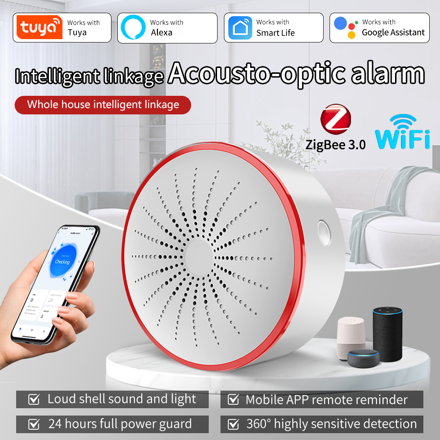 Tuya WiFi ZigBee Smart Alarm S - огляд і ціна Home Security Equipment