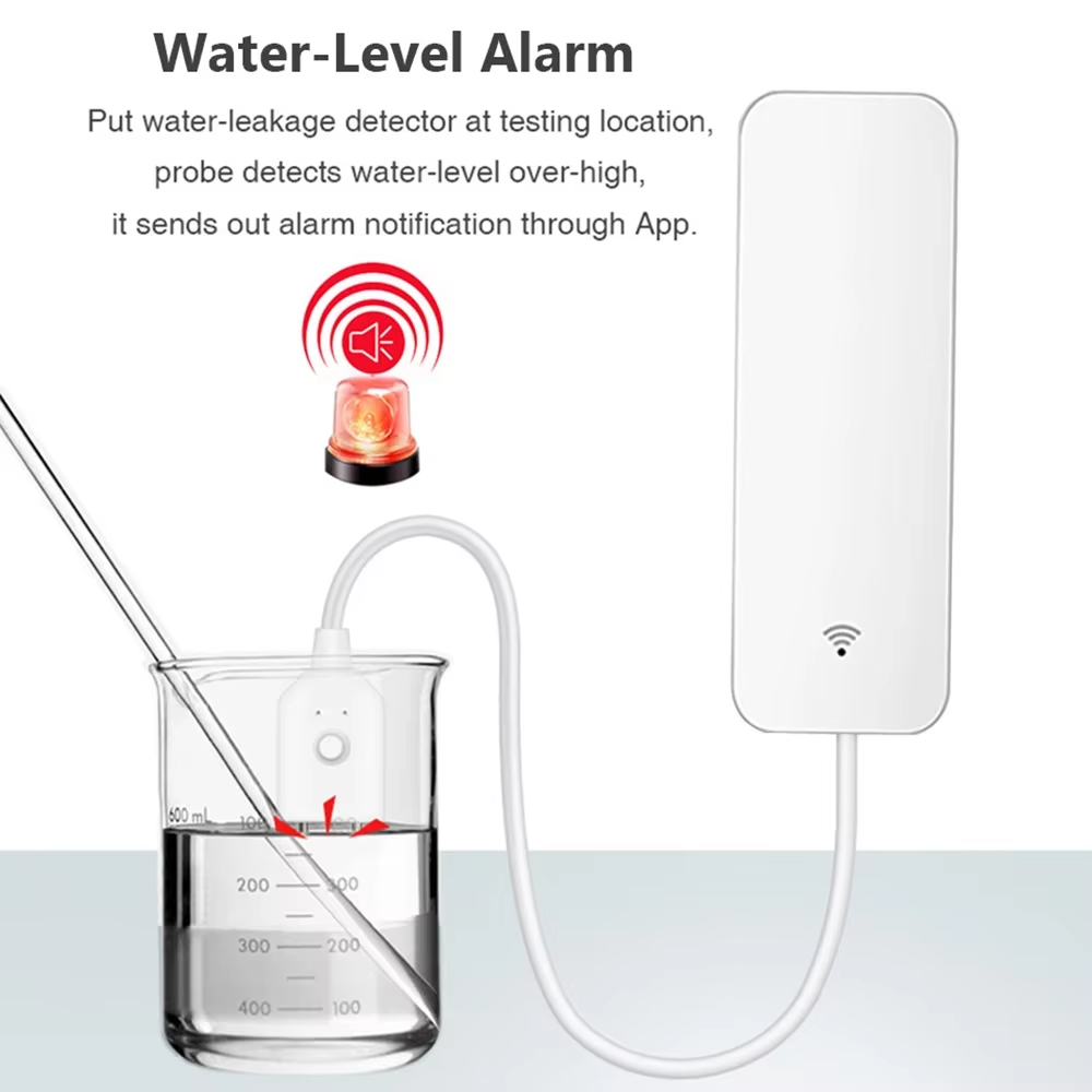 ZigBee WiFi Water Leak Sensor  - огляд і ціна Home Security With Ai