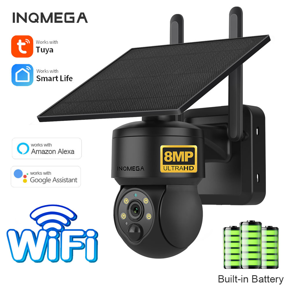 INQMEGA 8MP TUYA Solar Camera  - огляд і ціна Home Security Network