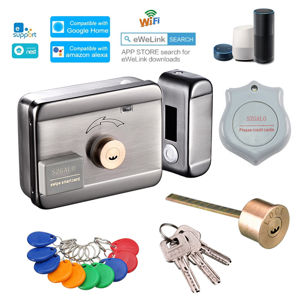 WiFi Control Electric Lock Gat - огляд і ціна Home Security Ring System