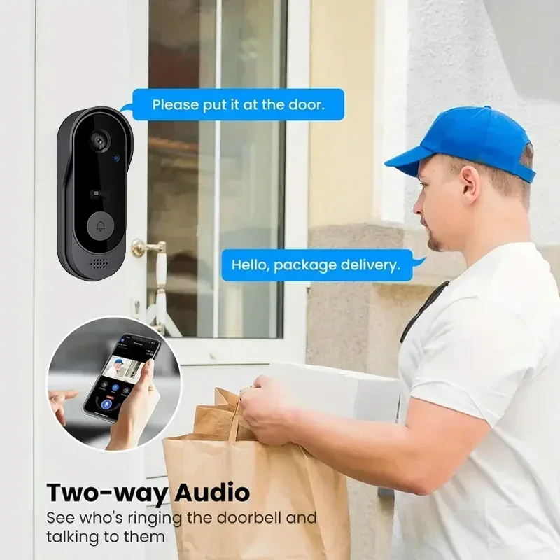 Video HD Wireless Waterproof D - огляд і ціна Home Security Doorbell Camera