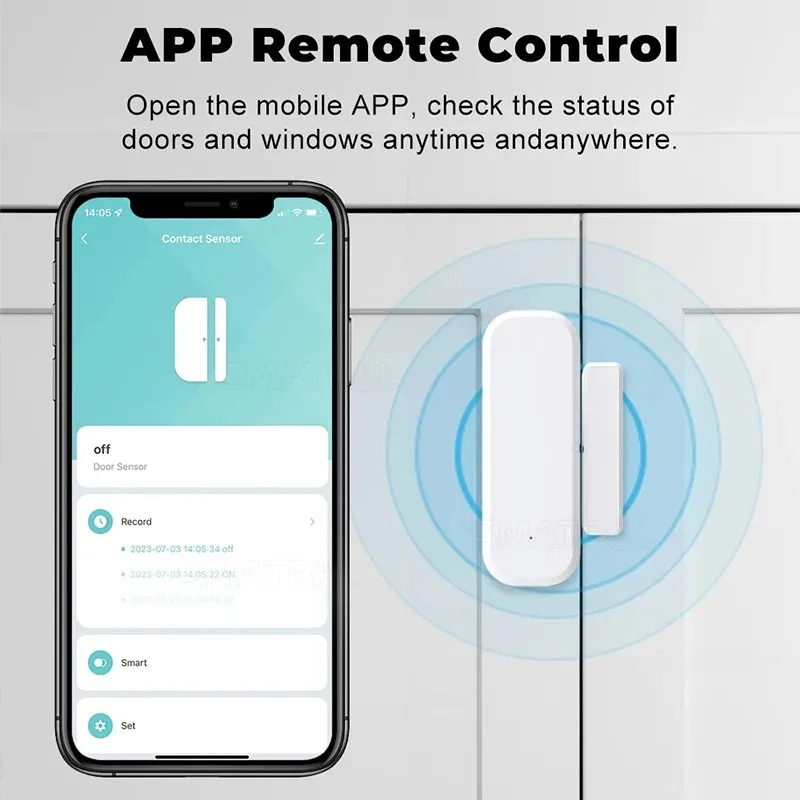 Tuya WiFi Smart Door Window Se - огляд і ціна Home Security Equipment