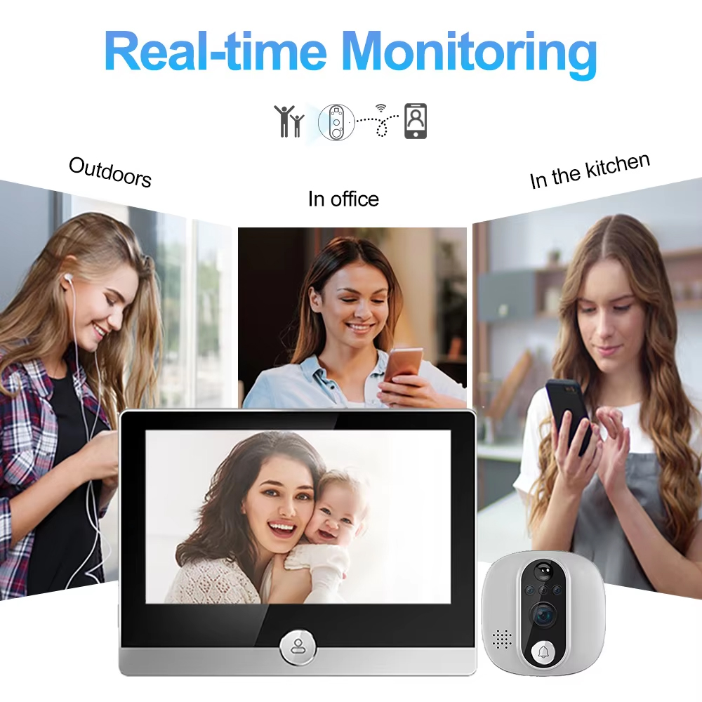 Tuya 1080P WiFi Door Bell Came - огляд і ціна Home Security Doorbell Camera