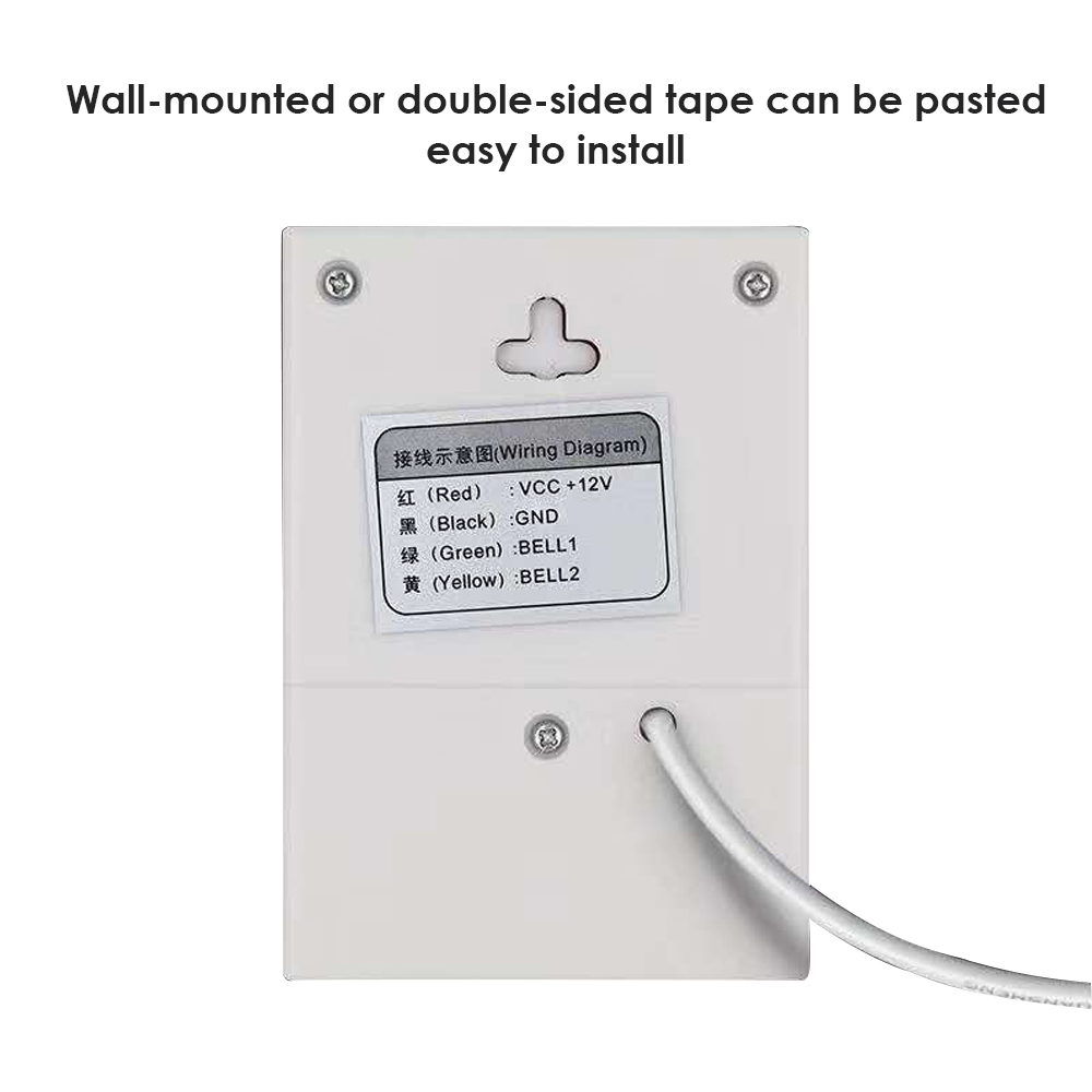 Wired Doorbell DC12V Access Co - огляд і ціна Home Security Ring System
