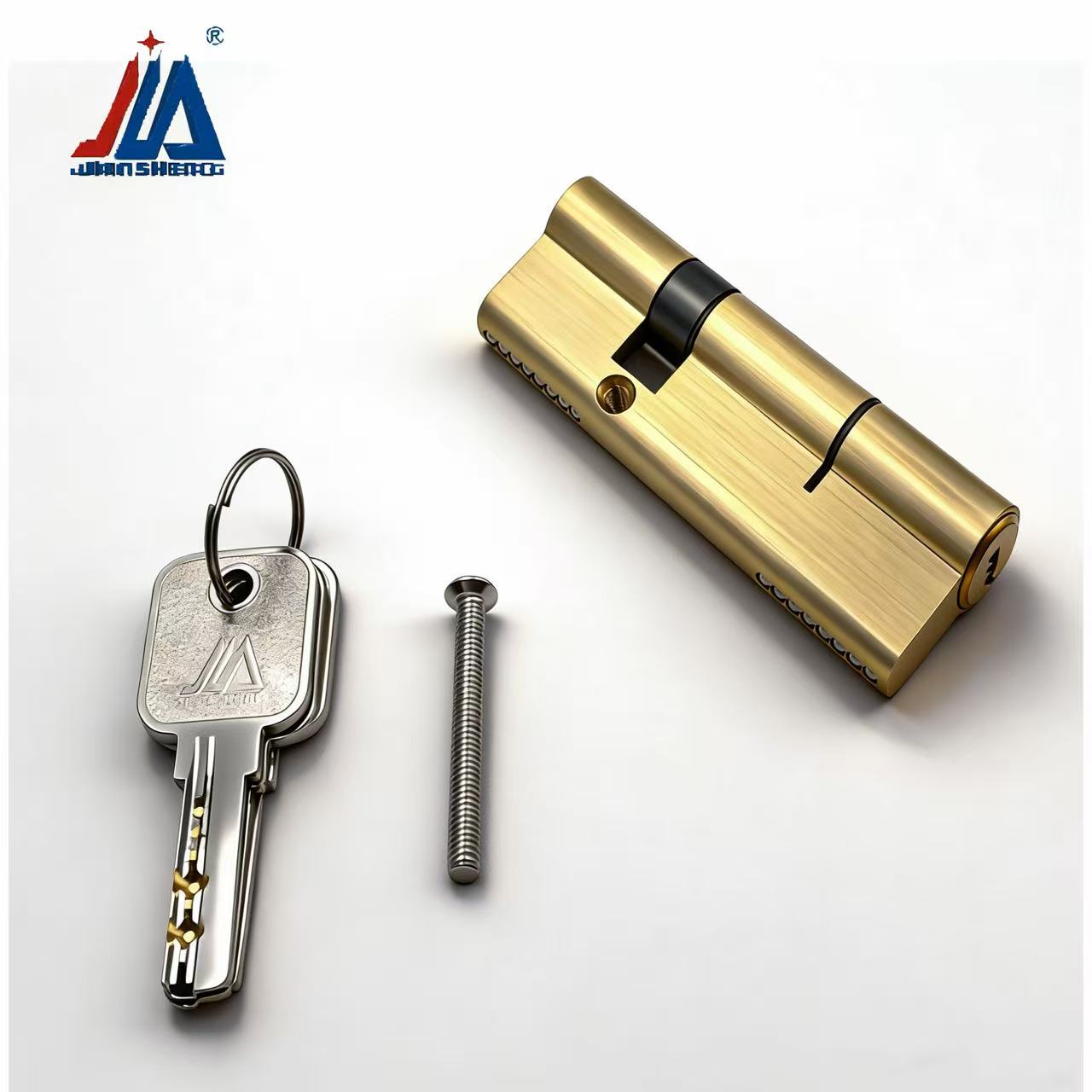 Solid Brass Door Lock Cylinder - огляд і ціна Home Security Locks For Doors