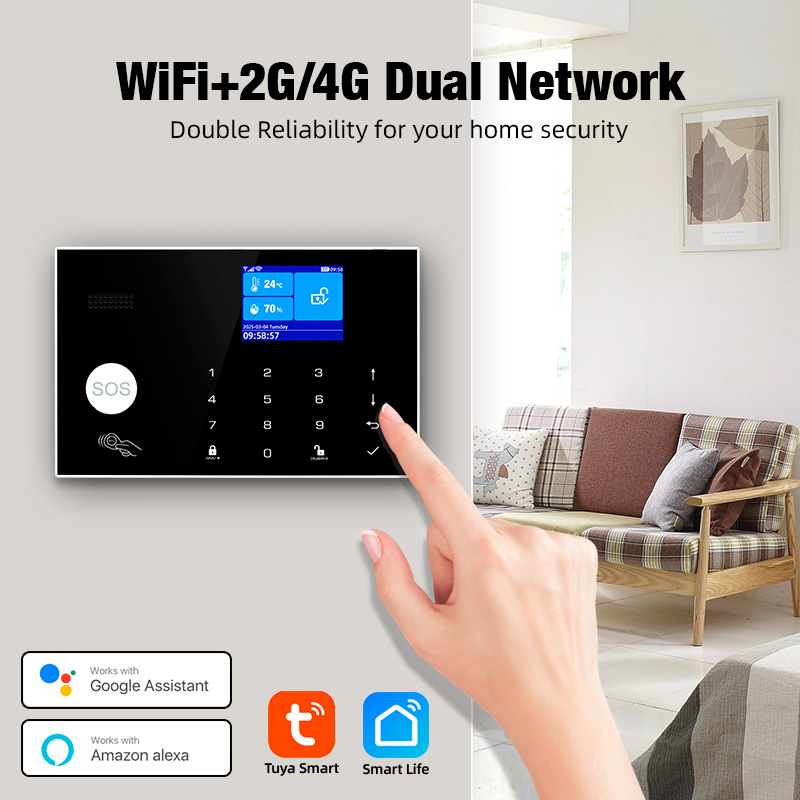 KERUI 4G Alarm with Doorbell R - огляд і ціна Home Security Ring System