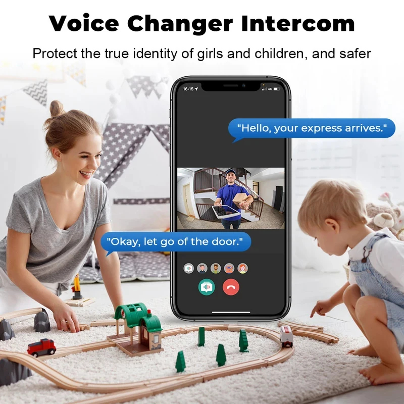 Smart Home WiFi Video Doorbell - огляд і ціна Home Security Doorbell Camera