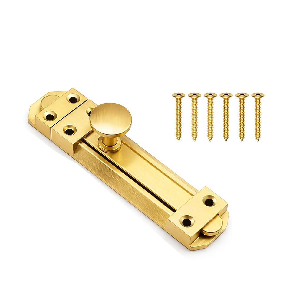 5 Inch Solid Brass Sliding Doo - огляд і ціна Home Security Locks For Doors