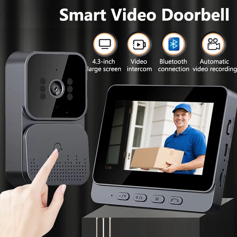 Wireless Video Intercom Doorbe - огляд і ціна Home Security Doorbell Camera