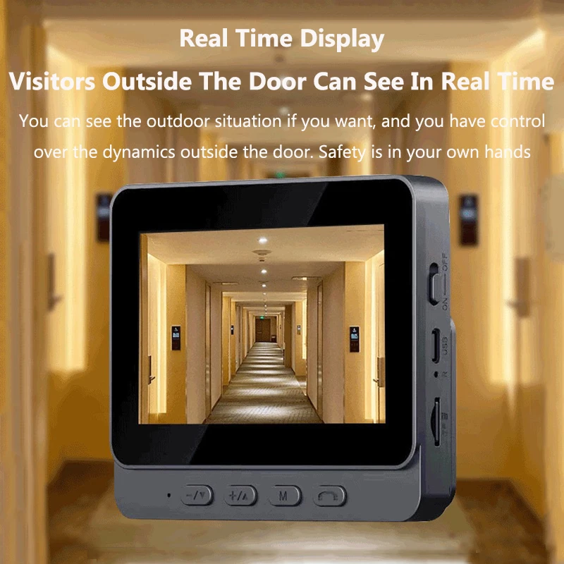 Wireless Video Intercom Doorbe - огляд і ціна Home Security Doorbell Camera