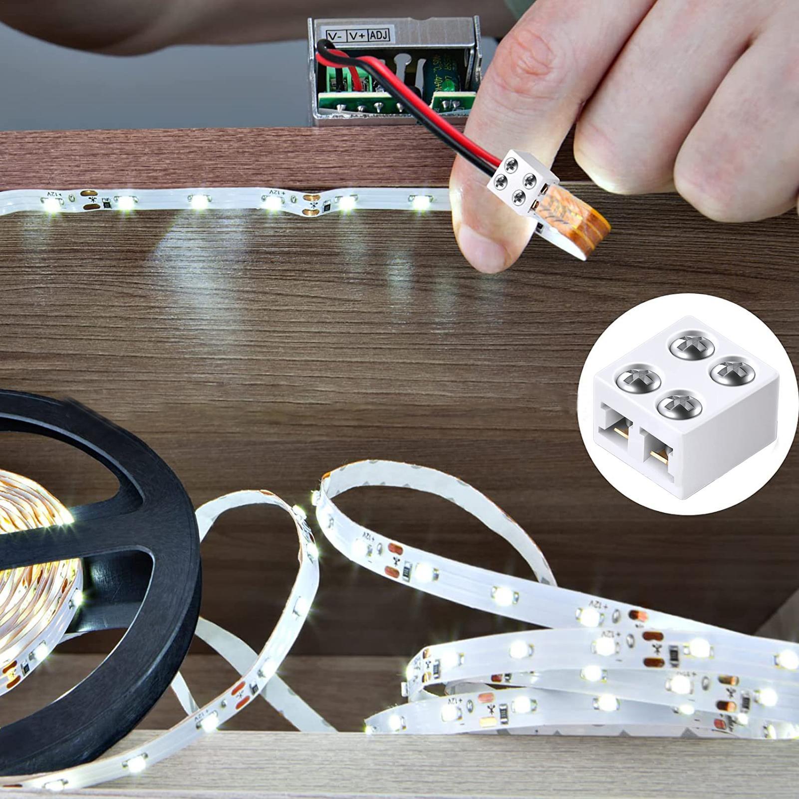 LED strip connectors 8mm solde - огляд і ціна Home Security Providers