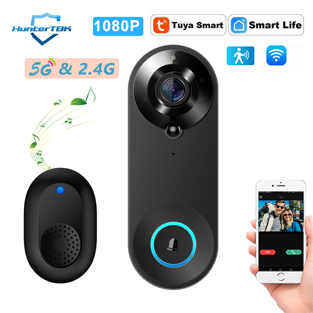 5G 2.4G WiFi Video Doorbell 10 - огляд і ціна Home Security Doorbell Camera