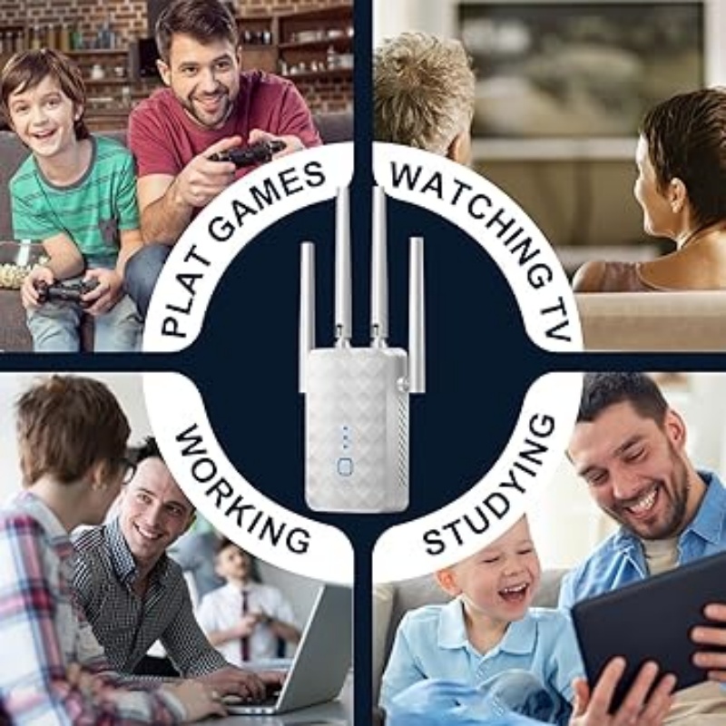 1200Mbps WiFi Repeater Wireles - огляд і ціна Home Security Network