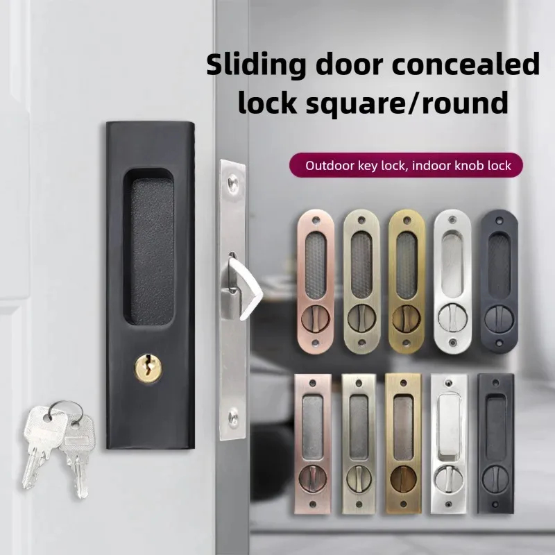 Heavy-Duty Black Sliding Door  - огляд і ціна Home Security Locks For Doors