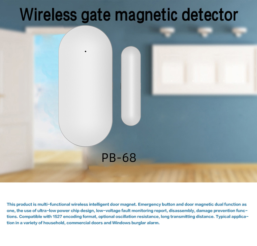 MULO 433MHz Door Sensor Window - огляд і ціна Home Security Equipment