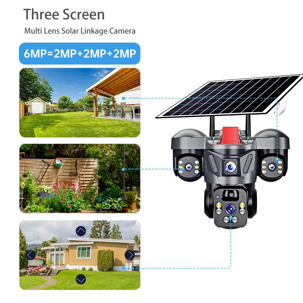 KERUI Outdoor PTZ 6MP 4G SIM W - огляд і ціна Home Security Guard
