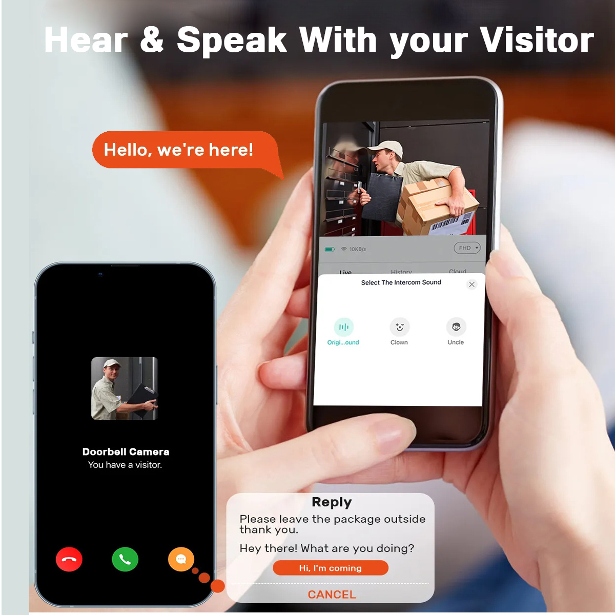 Tuya Wireless Smart Video Door - огляд і ціна Home Security Doorbell Camera
