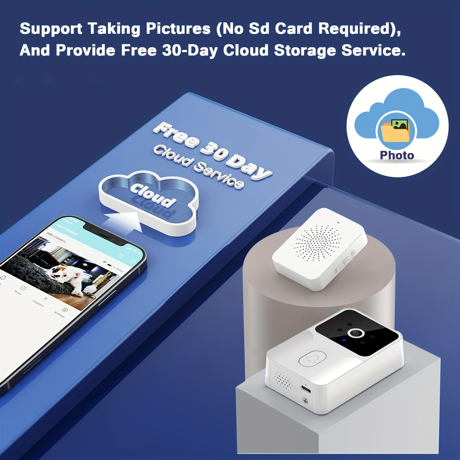 Tuya Wireless Smart Video Door - огляд і ціна Home Security Doorbell Camera