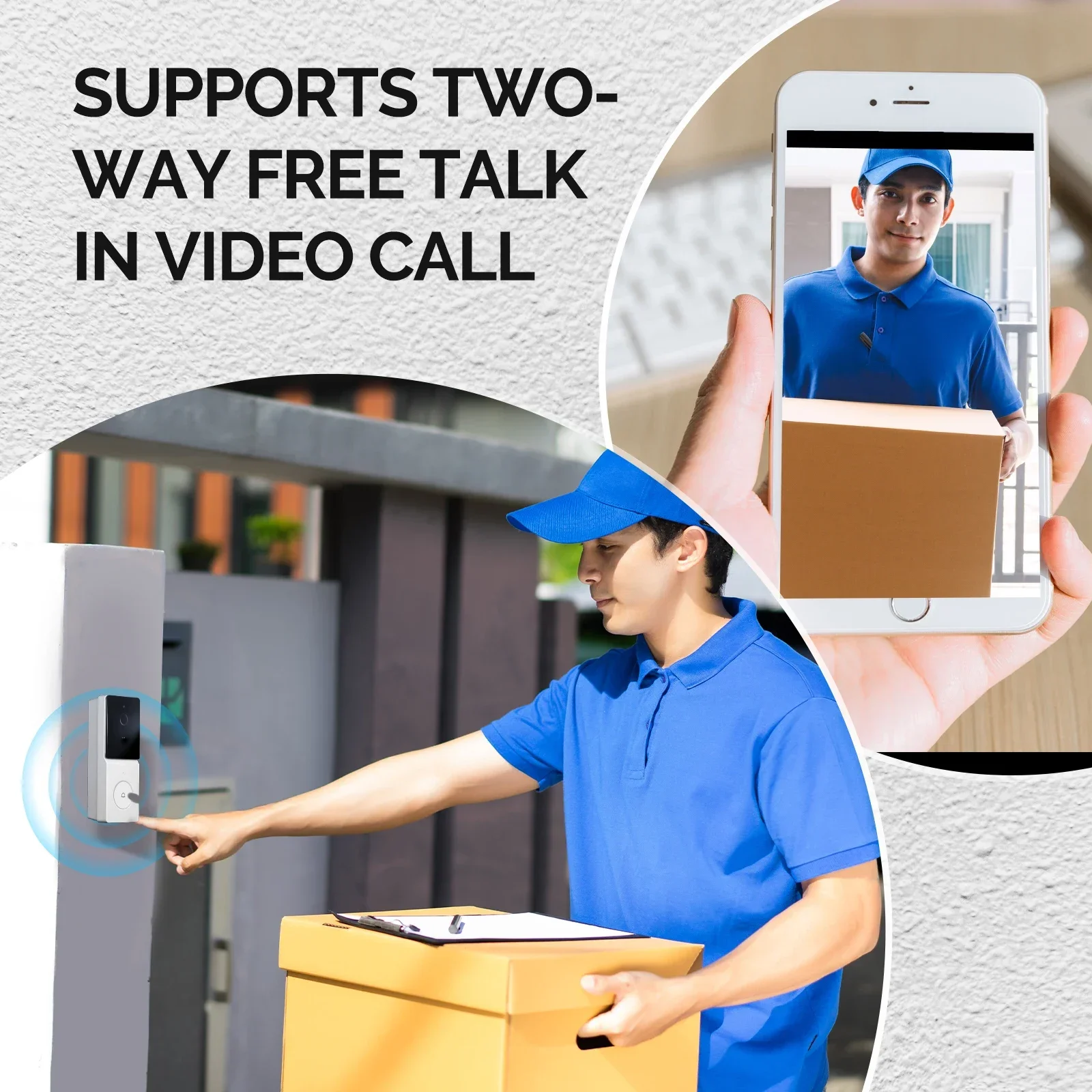 MOES Tuya Smart WiFi Video Doo - огляд і ціна Home Security Doorbell Camera